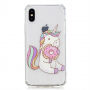 Ochranný kryt pre iPhone X/XS – jednorožec