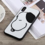 Kryt pre iPhone X/XS – veselý Snoopy