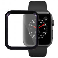 Puzdro s ochrannou displeja pre Apple Watch 42 mm – čierna
