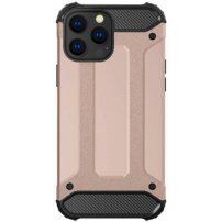 Super odolný "Armor" kryt pre iPhone 15 Pro Max - ružovozlatý
