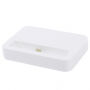 Dokovacia stanica pre iPhone 5 / 5S / SE (2016) - biela - TOP kvalita