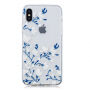 Plastový kryt pre iPhone X/XS – biele kvety