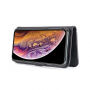 2v1 odnímateľné flipové puzdro pre iPhone XS Max – čierna