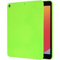 Matný kryt z mäkkého plastu na iPad 10,2" (2019–2021) - neónovo zelený
