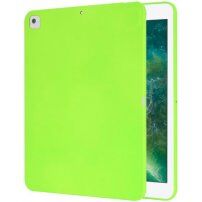 Matný kryt z mäkkého plastu na iPad 9,7" (2017/2018) / Air 1/2 / Pro 9,7" - neónovo zelený