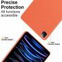 Matný kryt z mäkkého plastu na iPad Air 3 (2019) / Pro 10,5" - oranžový