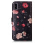 2v1 odnímateľné puzdro pre iPhone XS Max – kvetiny