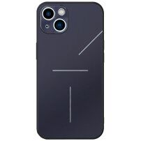 R-JUST hliníkový kryt na iPhone 15 Plus - modrý