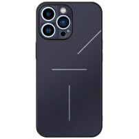 R-JUST hliníkový kryt na iPhone 15 Pro - modrý