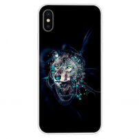 Mäkký kryt pre iPhone XS Max – vlk