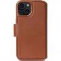 Decoded Detachable Wallet 2v1 odnímateľné flipové puzdro na iPhone 15 - hnedé