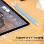 Ochranný silikónový obal na Apple Pencil (USB-C) - čierny