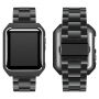Kovový kryt s remienkom pre Apple Watch 42mm / 41mm / 40mm / 38mm – čierný