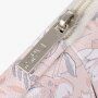 Taška so vzorom kvetov na MacBook do 16" - ružová