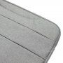 Elegantná taška s vreckami na MacBook do 16" - šedá