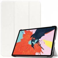 Puzdro z PU kože s funkciou uspania pre iPad Air 4 (2020) / Air 5 (2022) / Air 11" (2024) / Pro 11" (2018) - biele