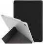 UNIQ Yorker Kanvas Plus puzdro s origami stojančekom pre iPad Air 4 (2020) / Air 5 (2022) / Pro 11" (2018) - čierne