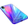 NILLKIN 3v1 darčeková kazeta (ochranný kryt / bezdrôtová nabíjačka / nabíjací kábel) pre iPhone X - modrá