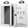 BMW Hexagon leather Book puzdro pre iPhone 7 Plus/8 Plus – čierna