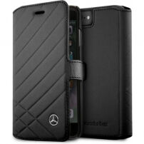 Mercedes original case kryt pre iPhone SE (2020/2022) / 8 / 7 – čierna