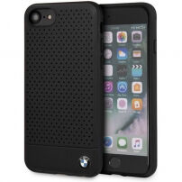 BMW original case kryt pre iPhone SE (2020/2022) / 8 / 7 – čierna