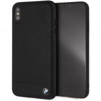 BMW original case kryt pre iPhone XS Max – čierna