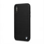BMW original case kryt pre iPhone XS Max – čierna
