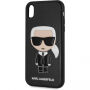 Karl Lagerfeld Ikonik TPU puzdro pre iPhone XR – čierna