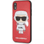 Karl Lagerfeld Space Cosmonaut case kryt pre iPhone XR – červená