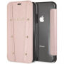 Guess Kaia Book Case puzdro pre iPhone XR – ružovo-zlaté