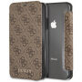 Guess Charms Book Case puzdro pre iPhone XR – hnedá