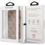 Guess Charms Book Case puzdro pre iPhone XR – hnedá