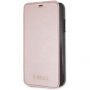 Guess PU Leather Book Case Iridescent puzdro pre iPhone XR – ružovo-zlaté