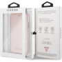 Guess PU Leather Book Case Iridescent puzdro pre iPhone XR – ružovo-zlaté