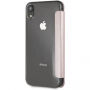 Guess PU Leather Book Case Iridescent puzdro pre iPhone XR – ružovo-zlaté