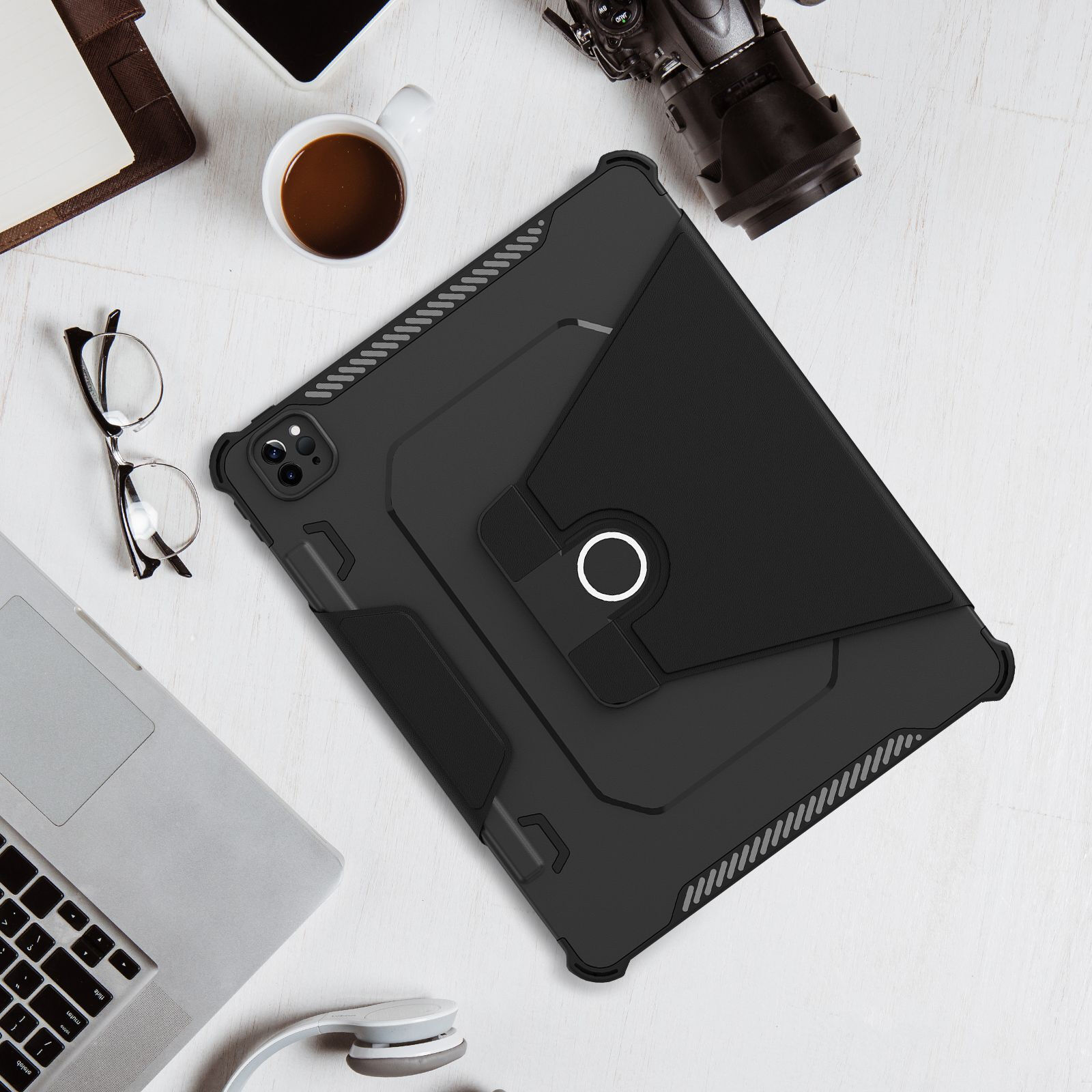Odolné otočné 360° puzdro s priestorom na Apple Pencil pre iPad Pro 12,9 Odolné otočné 360° puzdro s priestorom na Apple Pencil pre iPad Pro 12,9