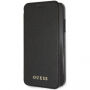 Guess PU Leather Book Case Iridescent puzdro pre iPhone XR – čierna