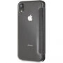 Guess PU Leather Book Case Iridescent puzdro pre iPhone XR – čierna