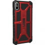 UAG Monarch puzdro pre iPhone XS Max – červená