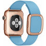 Elegantný remienok s prackou pre Apple Watch Ultra 49mm / 46mm / 45mm / 44mm / 42mm - modrý