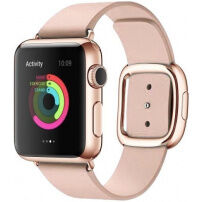 Elegantný remienok s prackou pre Apple Watch Ultra 49mm / 46mm / 45mm / 44mm / 42mm - ružový