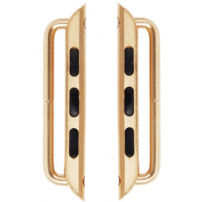 Náhradná kovová pracka na remienok pre Apple Watch Ultra 49mm / 46mm / 45mm / 44mm / 42mm - 2 ks - zlatá