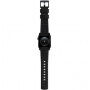 Nomad Active Pro hydrofóbny kožený remienok pre Apple Watch Ultra 49mm / 46mm / 45mm / 44mm / 42mm - čierny