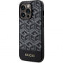 Guess G Cube kryt s MagSafe na iPhone 15 Pro - čierny
