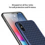 BASEUS Wave kryt pre iPhone XS Max – tmavomodrá