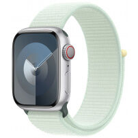 Originálny Apple navliekací športový remienok na Apple Watch Ultra 49 mm / 45 mm / 44 mm / 42 mm - svetlomätový