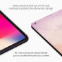 Puzdro so vzorom vodových farieb na iPad 2/3/4 - ružové