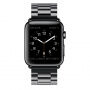 Luxusný remienok z nerezovej ocele na Apple Watch 41 mm / 40 mm / 38 mm - čierny