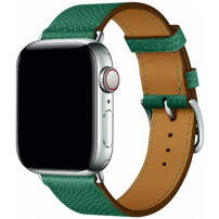 Kožený remienok na Apple Watch 41 mm / 40 mm / 38 mm - zelený