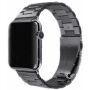 Luxusný remienok z nerezovej ocele na Apple Watch 41 mm / 40 mm / 38 mm - čierny